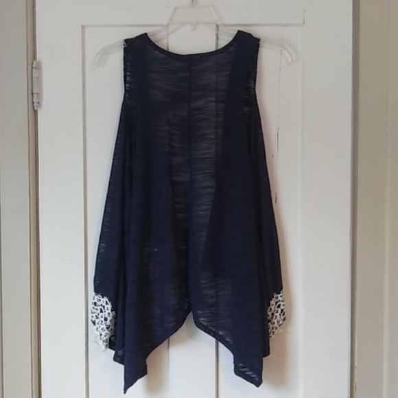 SELF ESTEEM Lace Hem Cardigan Size XL - Picture 2 of 5